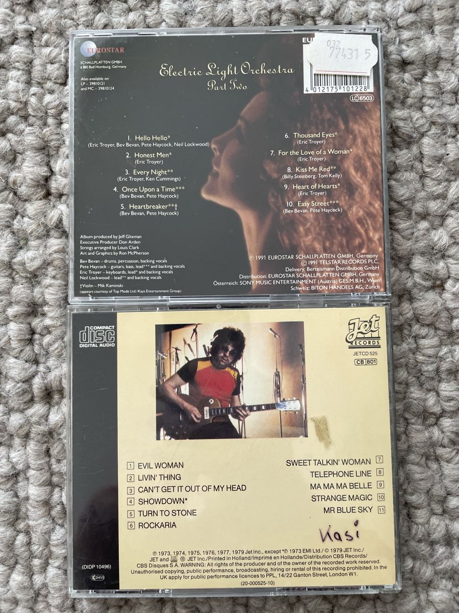 CD: 2x Electric Light Orchestra (ELO) – Usato da Reinach AG venduto da trigger7811 1
