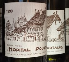 1999 Domaine de l'Hôpital Pourtalès Neuchâtel Weine