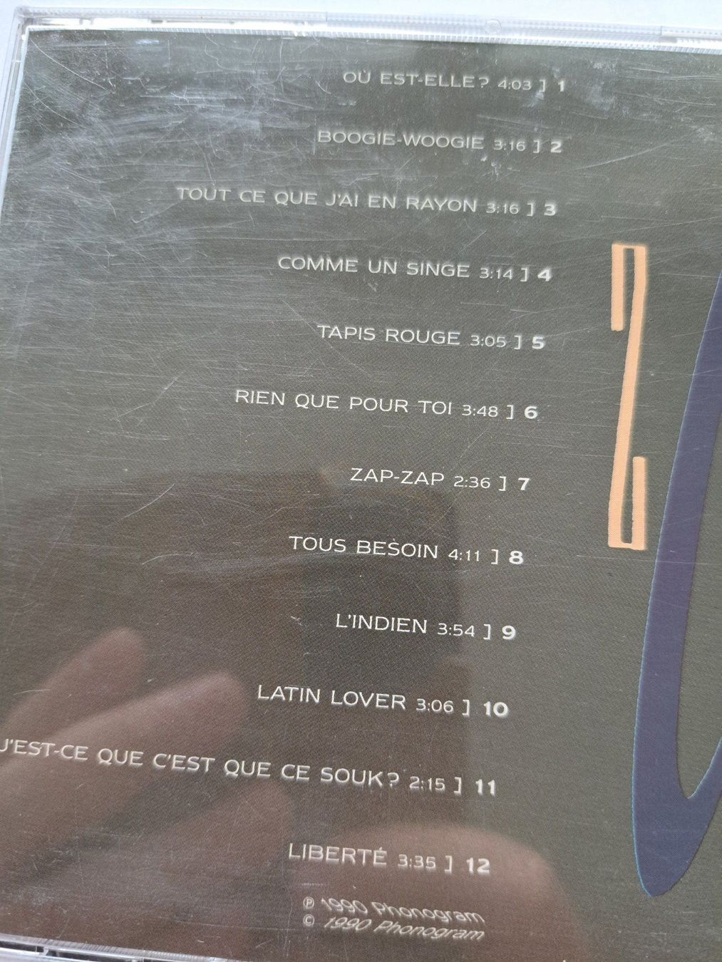 CD: Cd Louis Chedid - Zap – Usato da Pully venduto da bro_n52j 3