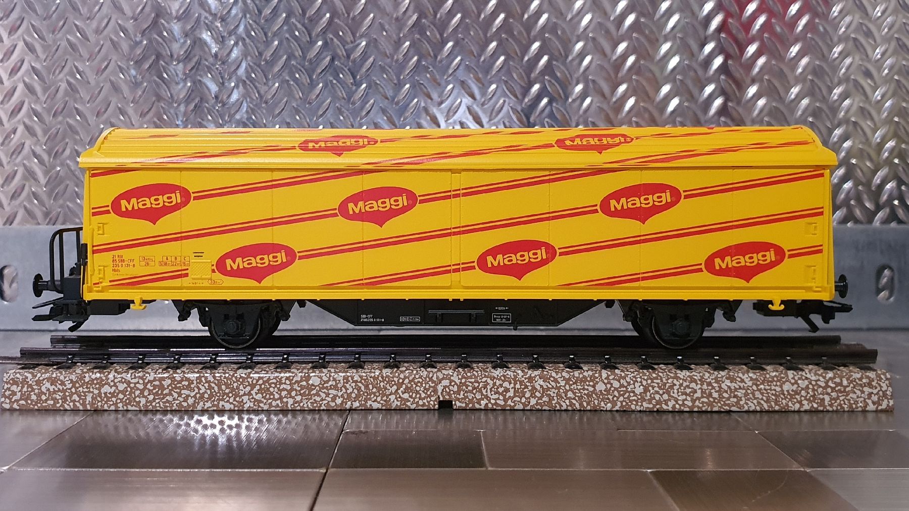 Märklin Modellini di ferrovie: MÄRKLIN 4835 GÜTERWAGEN – Usato da Männedorf venduto da Modellbau-wyss