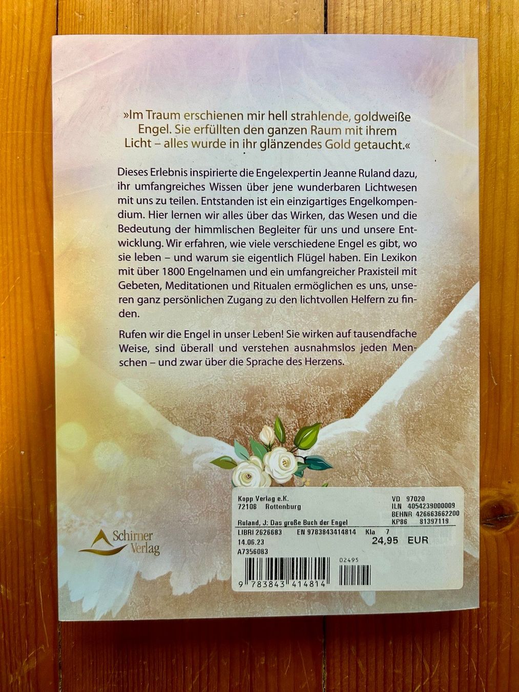 Libri: Das große Buch der Engel, Jeanne Ruland – Usato da Wald ZH venduto da xsternli 1