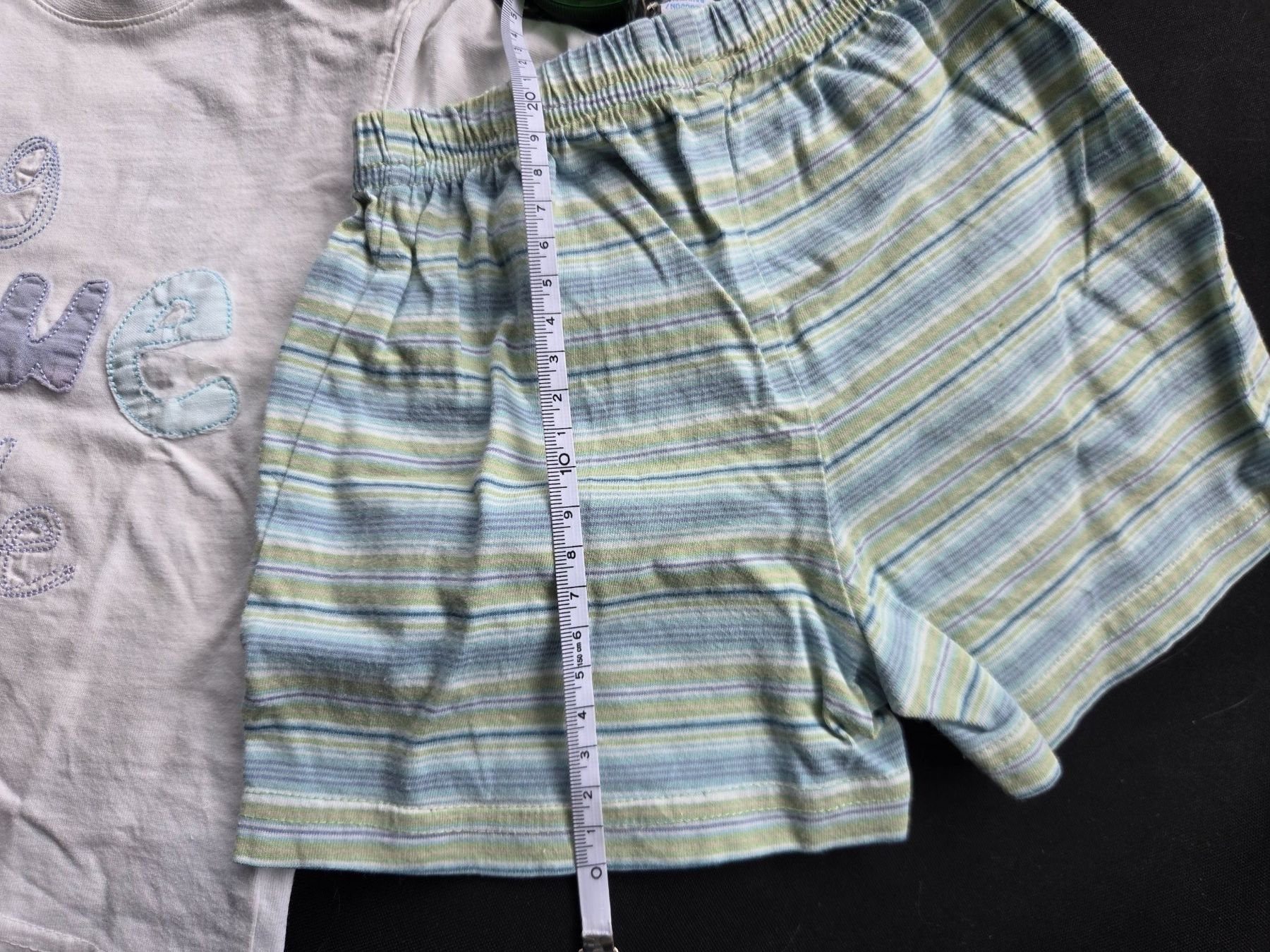 Camicie, Top & T-shirt: Ensemble short + t-shirt  bleu / vert 12 mois  74 cm – Usato da Gland venduto da Vee_0 3