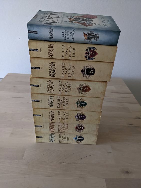 Lied von Eis und Feuer Band 16 + Der H.ritter von Westeros Acheter sur Ricardo