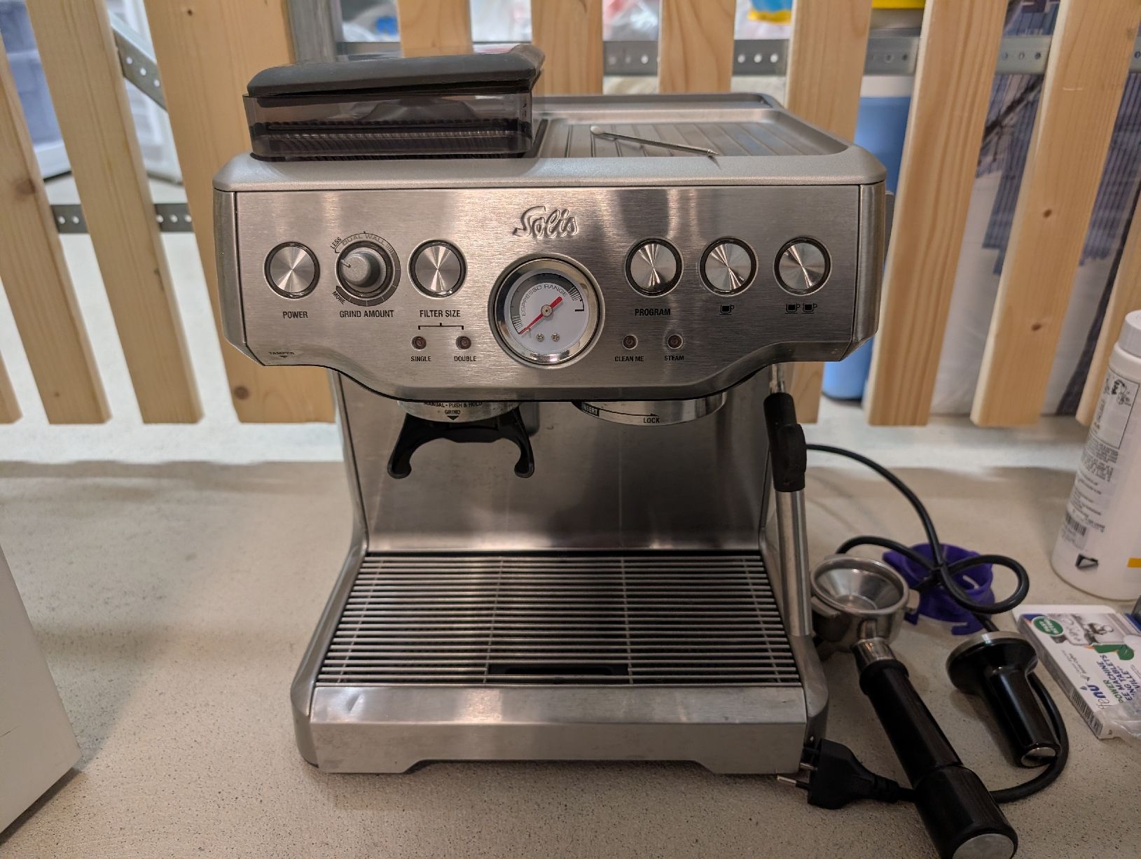 Solis Macchine per caffè & Macchine per espresso: Solis Barista Pro 114 Espresso Machine with Accessories – Usato da Rüti ZH venduto da ChantalS