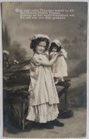 AK Ansichtskarte, Mädchen mit Puppe (VIII), 1916