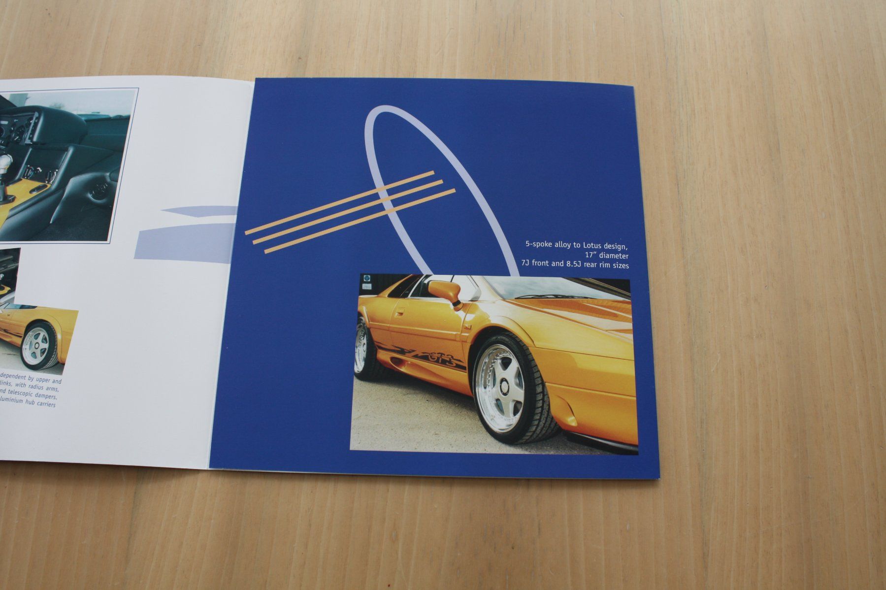 Lotus Documents: Lotus Esprit GT3 Prospekt – D'occasion à Wikon par erwin400 2