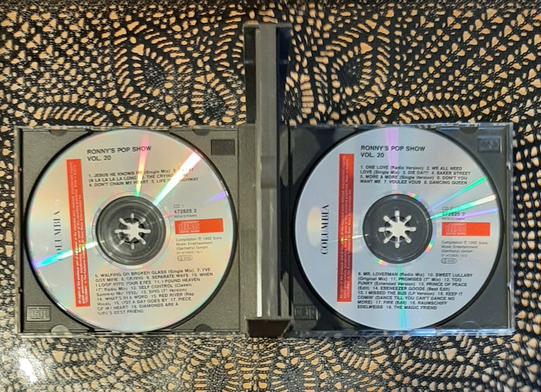 CD: Ronny's Pop Show 20, Doppel CD, 1992, Hit Compilation, – Usato da Amriswil venduto da Celini3 2