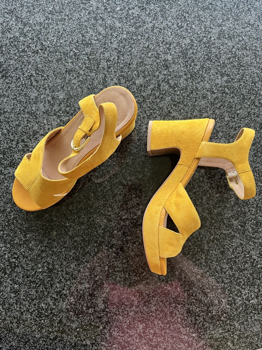 Vagabond Scarpe da donna: Sandale Vagabond sonnengelb – Usato da Uster venduto da Tansanit 1