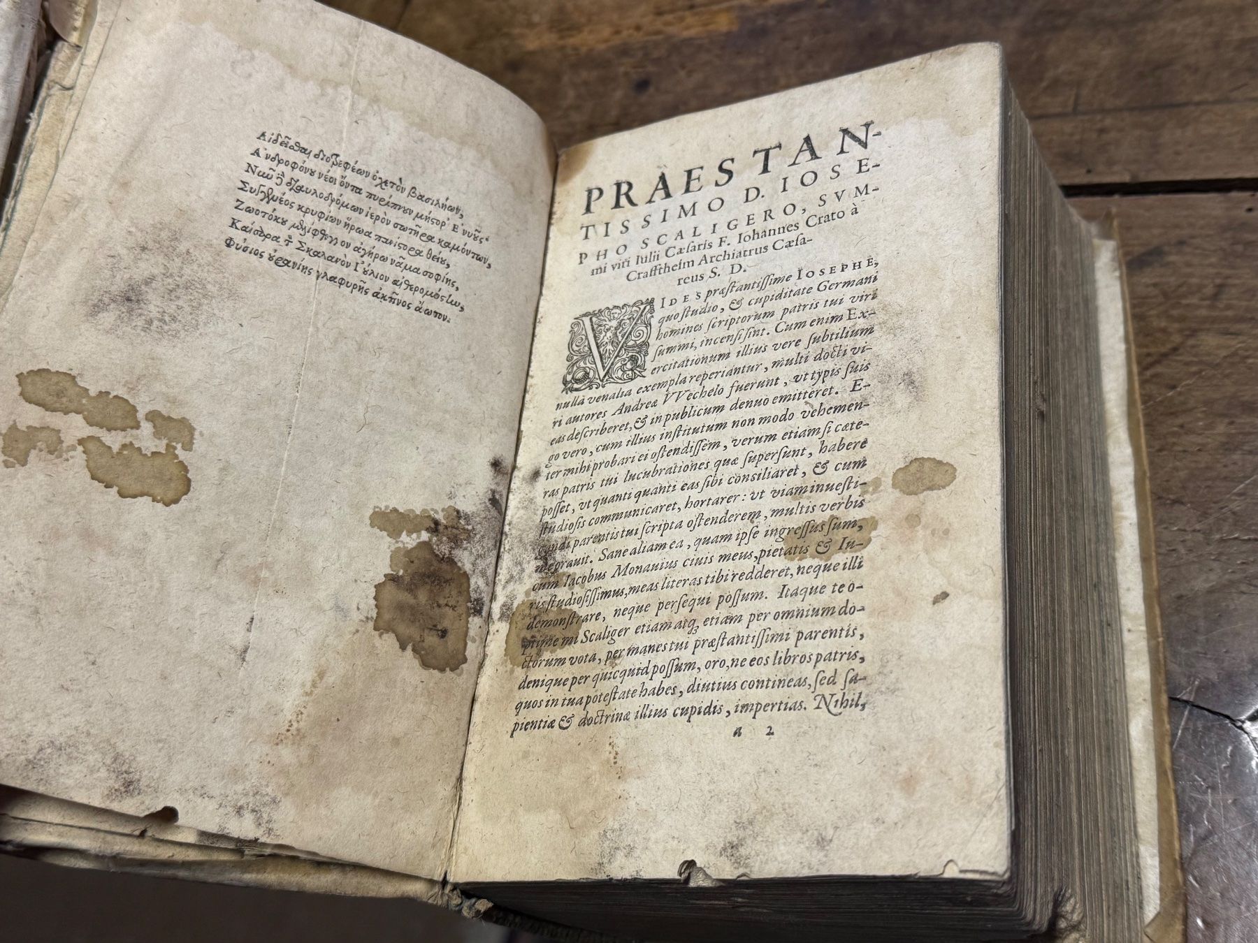 Libri: 1650 Julius Caesar Scaliger an Hieronymus Cardanus – Usato da Bern venduto da Jwpm66 2