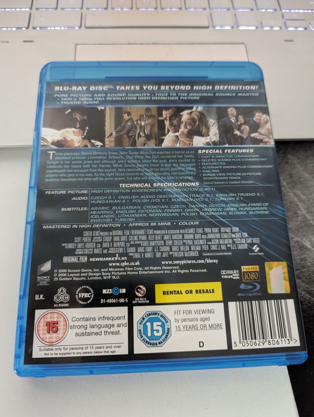 Tutti i DVDs: Prom Night - Horror - Blu Ray DVD – Usato da Hünenberg See venduto da SpecialEditionGaming 1