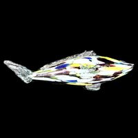 🐟 Farbenfroher Vintage Glasfisch–Handgefertigtes Unikat! 💥