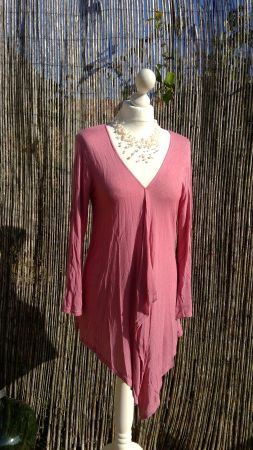 Gilet Jaquette vieux rose CHRISLINE, taille M/L