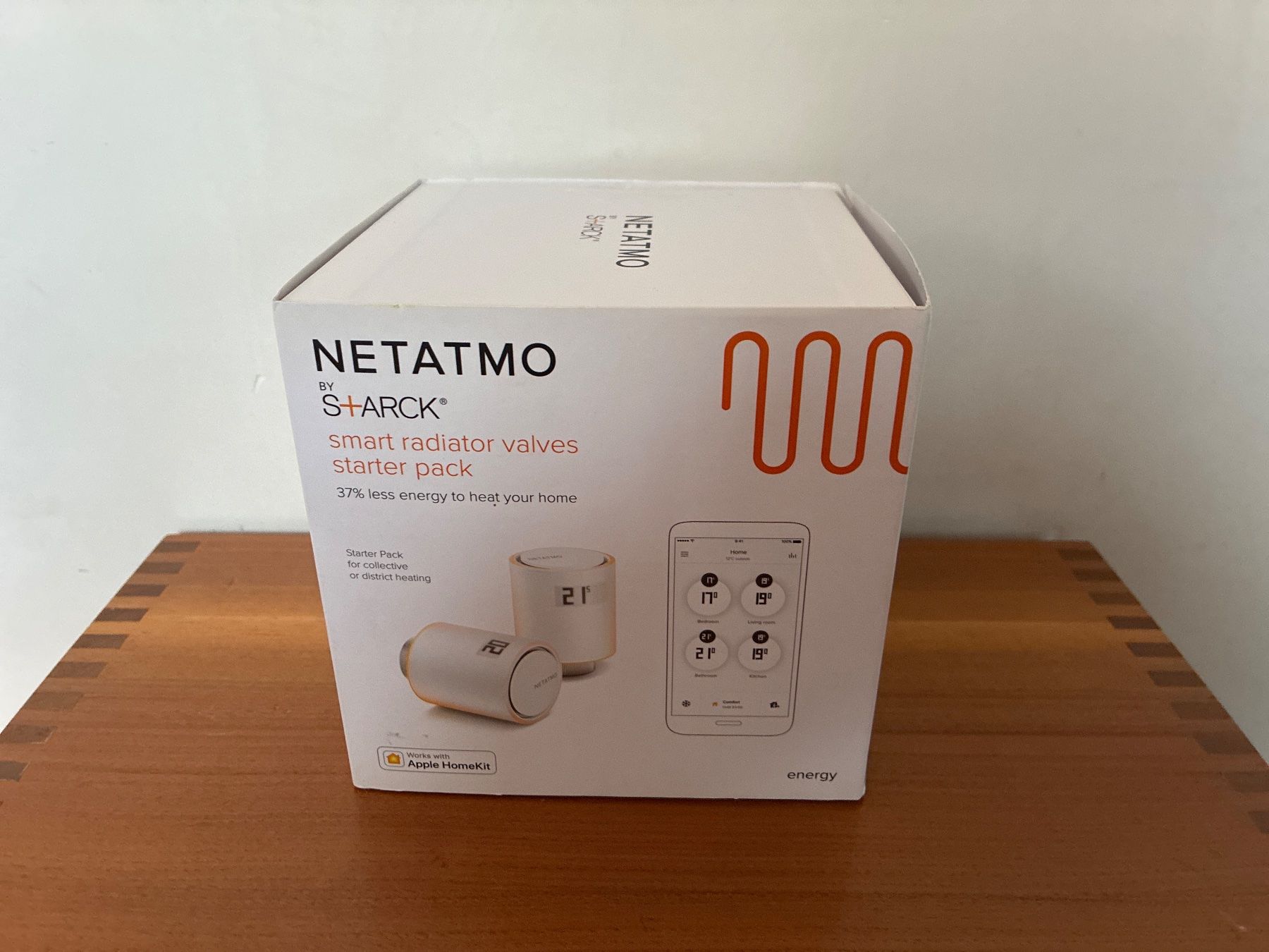 Netatmo Messen: Smart Radiator Valves Starter Pack Set von Netatmo by Starck – Gebraucht aus Zürich von Boognishh 3