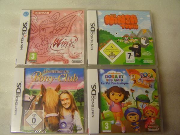 Nintendo Giochi: 4x GAME Nintendo DS - 100% NEW !!!! – Nuovo e nell'imballaggio originale da Pambio Noranco venduto da Pol69