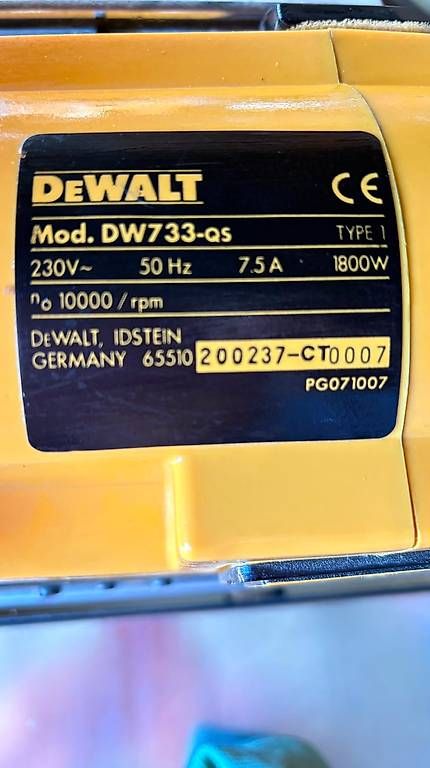 Akkus & Batterien: Pialla DeWalt DW733 tipo Q5  – Gebraucht aus Cureglia von pat_r29t 3