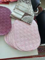 Tischset Set gemischt verschiedene Farben guter Zustand