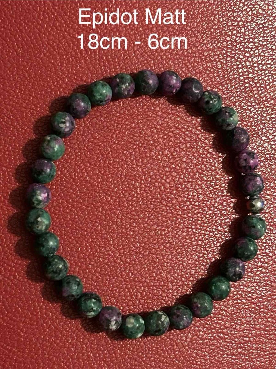 Bracciali & Braccialetti: Epidot Matt Armband – Nuovo (secondo la descrizione) da Triengen venduto da zomavesu