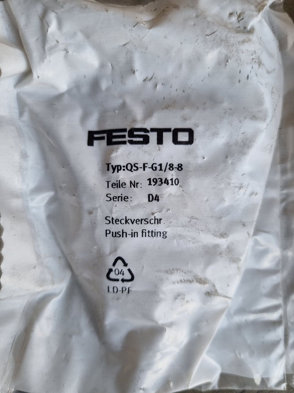 Festo Altro per industria metallurgica: FESTO Verschraubungen – Nuovo e nell'imballaggio originale da Bühl BE venduto da Cheep03 8