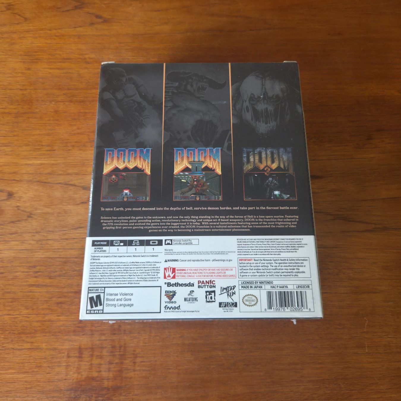 Spiele: Doom The Classic Collection Collector's Edition Switch NEU – Neu (gemäss Beschreibung) aus Zürich von Wickeddude 3