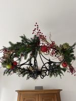 Kronleuchter Weihnachtsdeko mit Licht, neuwertig 