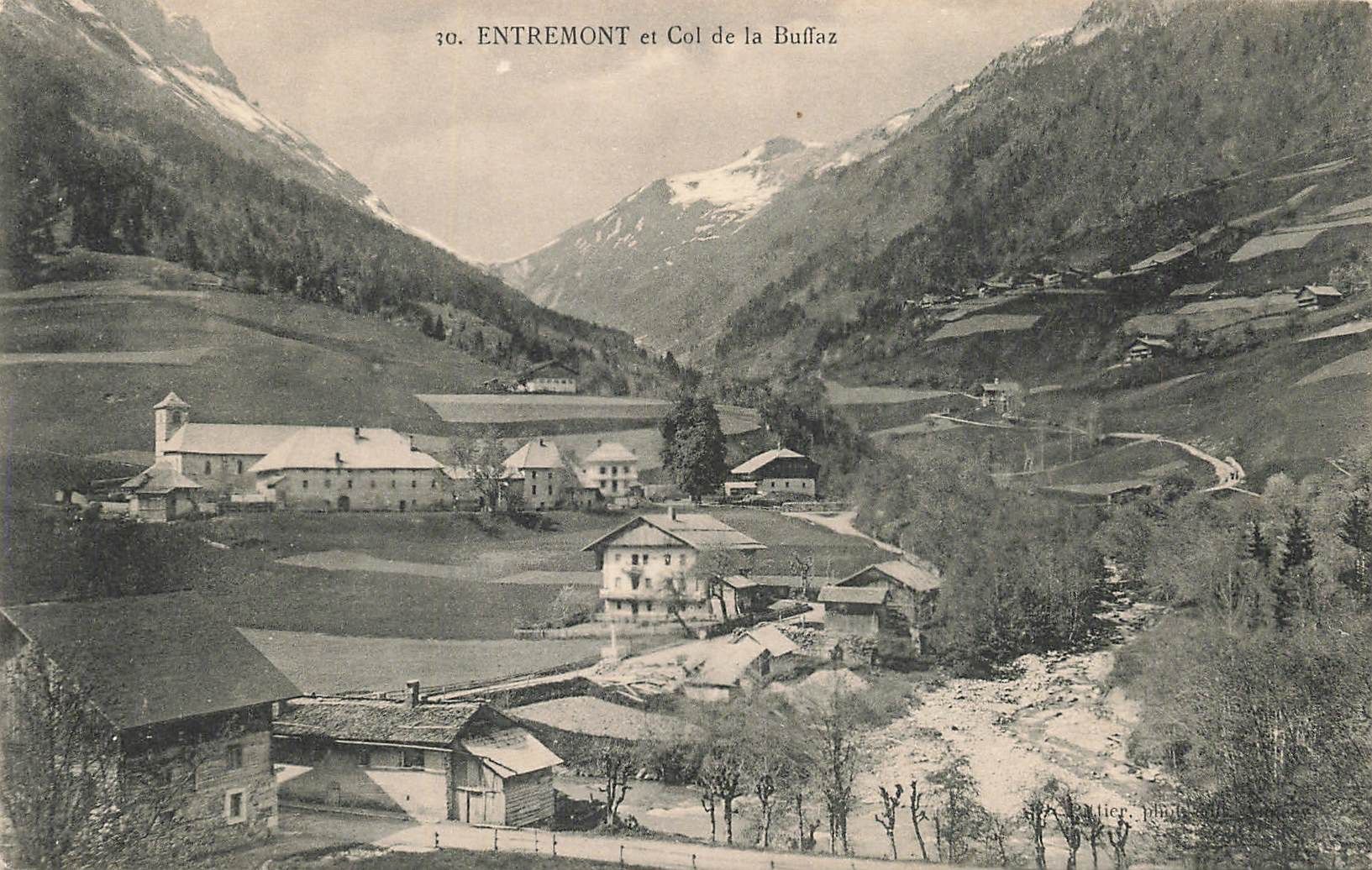 Cartoline postali: Entremont et col de la buffaz – Usato da Biasca venduto da Blenio71