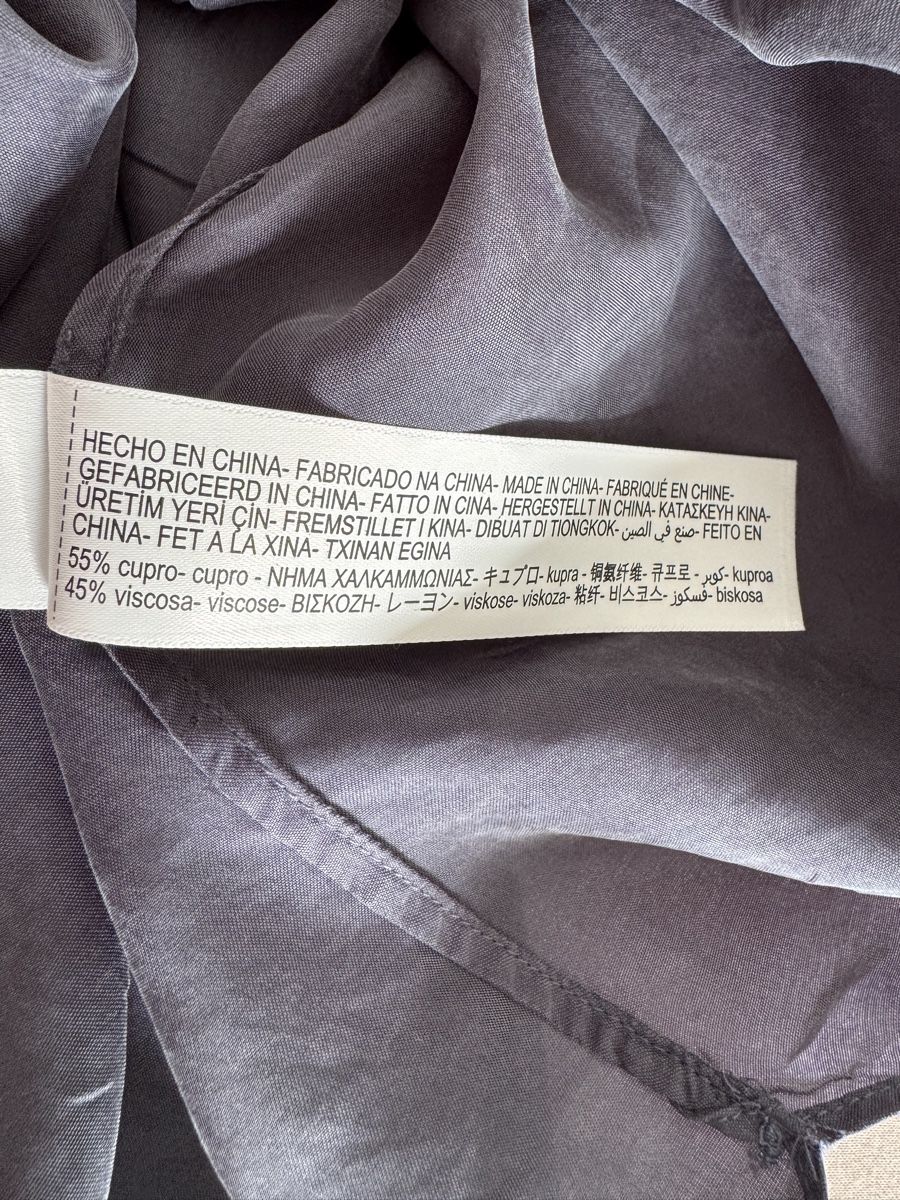 Massimo Dutti Camicette: Massimo Dutti Damenbluse in der Gr. 36 in grau – Usato da Grenchen venduto da servet.t 4