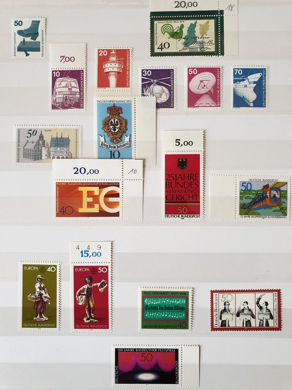 Tutti i francobolli: Briefmarken Deutschland** – Nuovo (secondo la descrizione) da Schaffhausen venduto da rober77 6