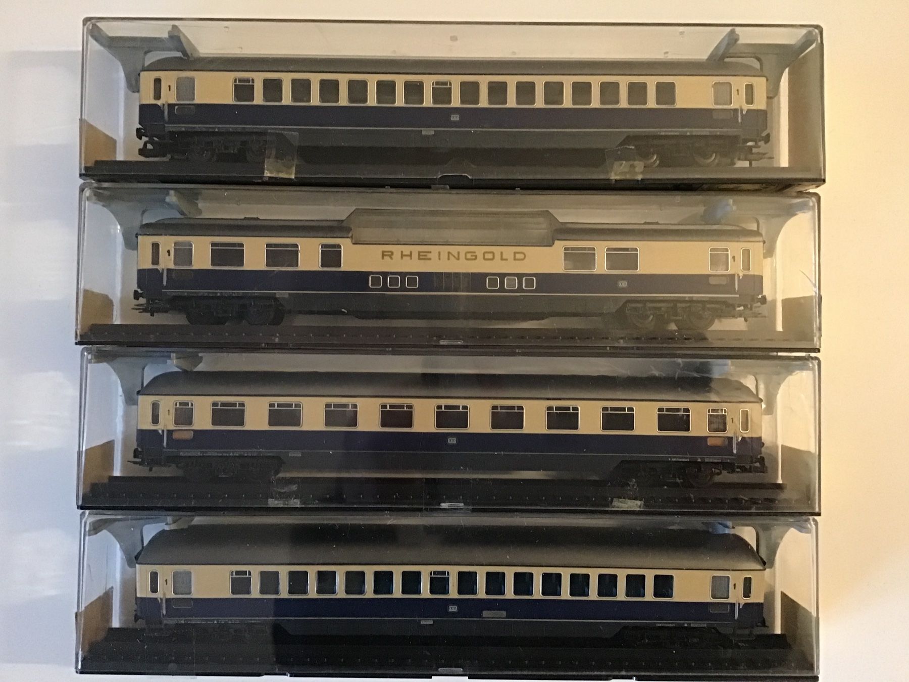 Modellini di ferrovie: RÖWA ZUG H0, 4er Set - – Usato da Männedorf venduto da Spezial-Modelle