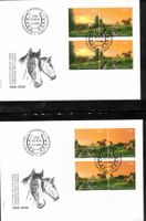 2008  FDC  4er Juralandschaften aus ABO