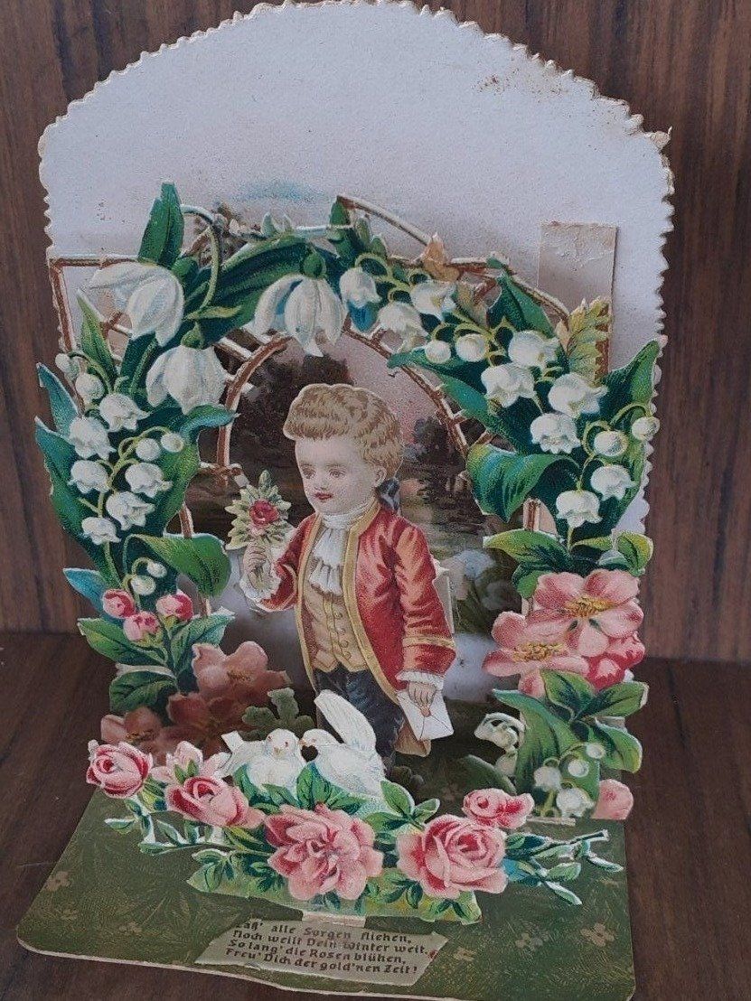 Cartoline postali: Ansichtskarte 3 D antik Nr.1 – Usato da Mörschwil venduto da lindaswunderkiste 6