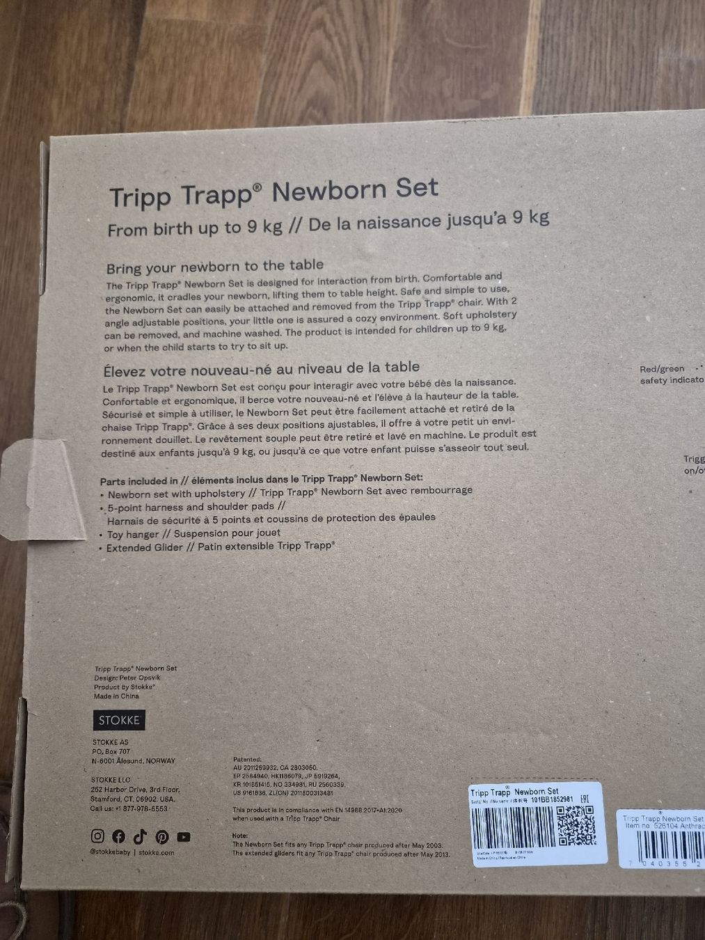 Stokke Sdraiette & Sdraiette a dondolo: Tripp Trapp New Born Set, neuwertig – Usato da Eich venduto da gipsy1303 4