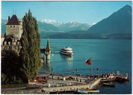 Oberhofen - Schloss mit Schiff