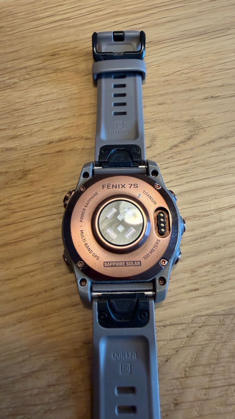 Garmin Smartwatch: Garmin Fenix 7S Saphir Solar – Gebraucht aus Muri AG von Chrigi81 1