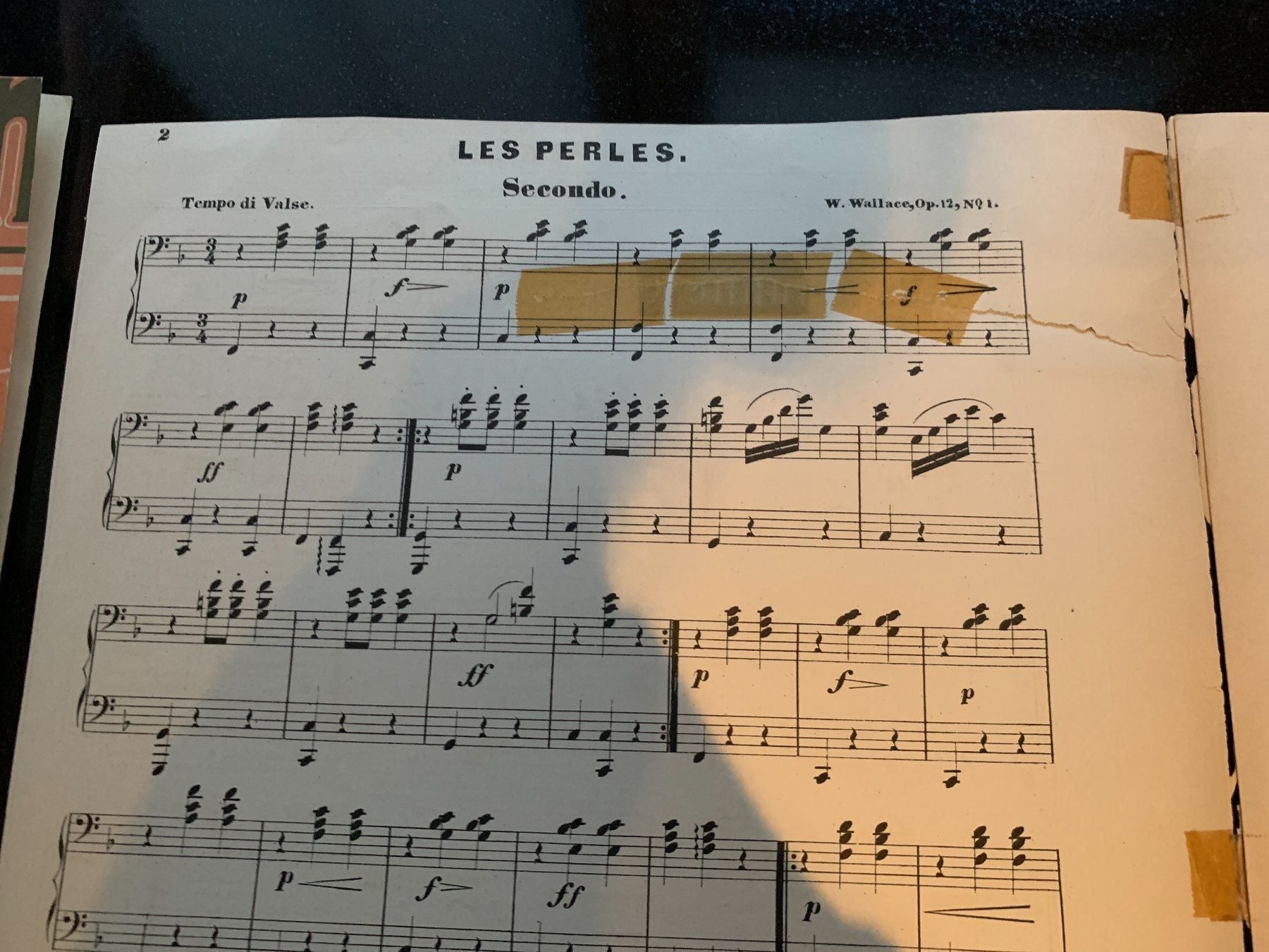 Musikinstrumente: Klaviernoten 4 Hände Walzer – Gebraucht aus Oberweningen von Ardnas89 1