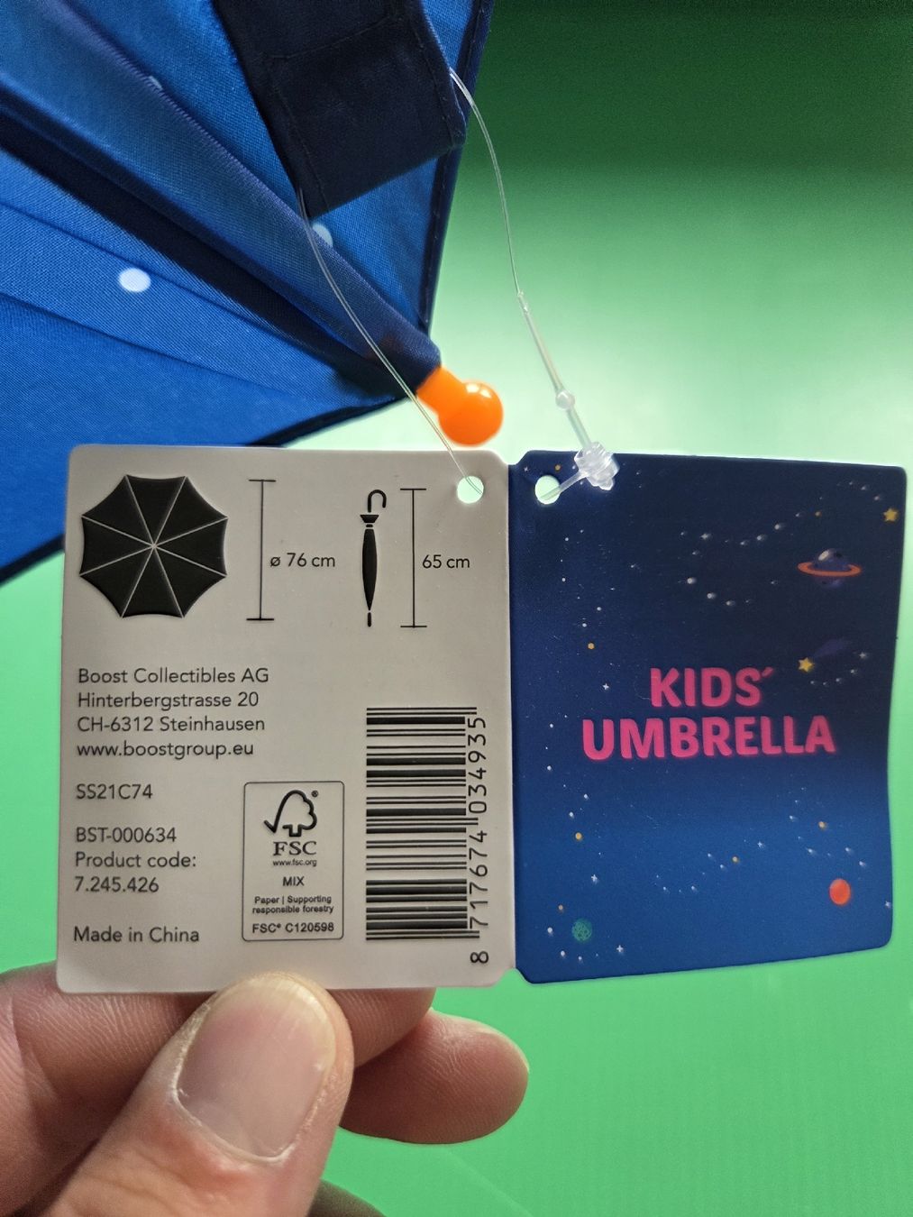 Autres pour enfant & bébé: Kinder RegenSchirm – Neuf avec emballage d'origine à Englisberg par honda2.0 1