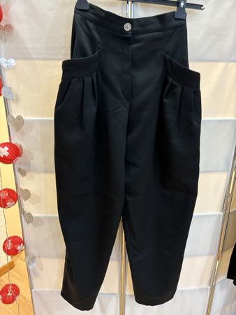 Damenhose Blacky Dress schwarz Grösse 34, außergewöhnlich