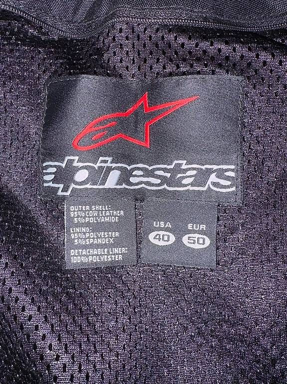 Alpinestars Jacken: Alpinestars Motorrad Lederjacke RennjackeTöff – Gebraucht aus Niederhasli von Dbescht 3