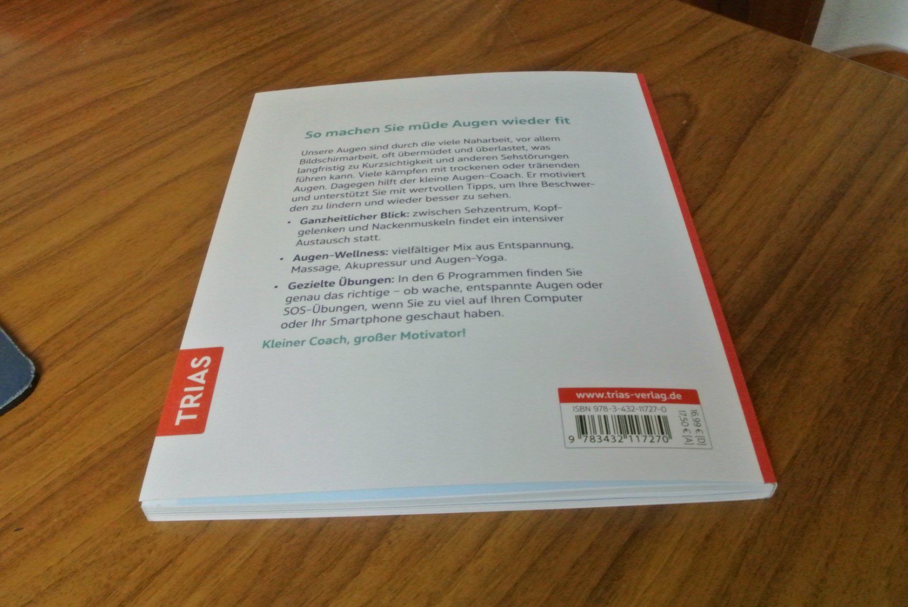 Bücher: Der kleine Augen Coach – Gebraucht aus Rüschlikon von CBPL 3