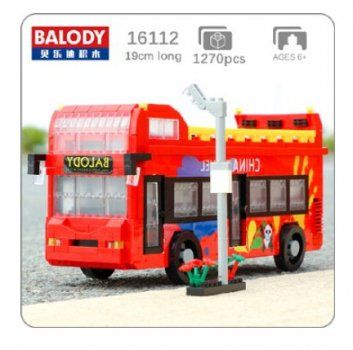Nanoblock Kit di costruzioni: 16112 Balody - Bus (Ohne Box) – Nuovo (secondo la descrizione) da Hochdorf venduto da ruest-online