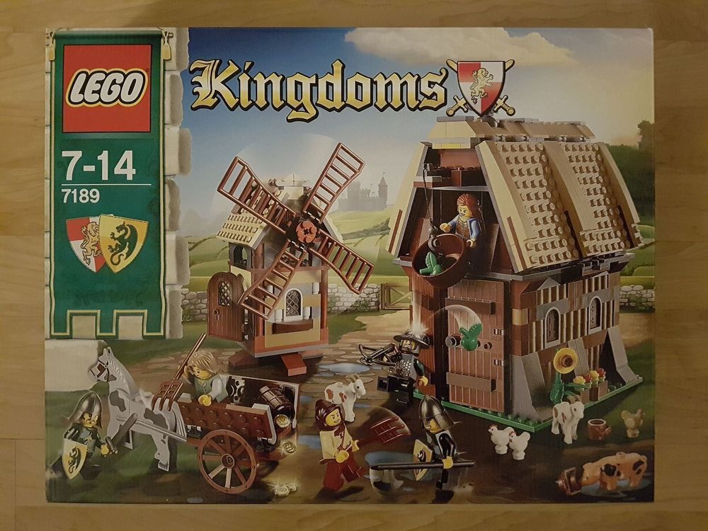 Lego Kingdoms 7949 LEGO Kingdoms 7189 Mill Village Raid (Neuf Avec
