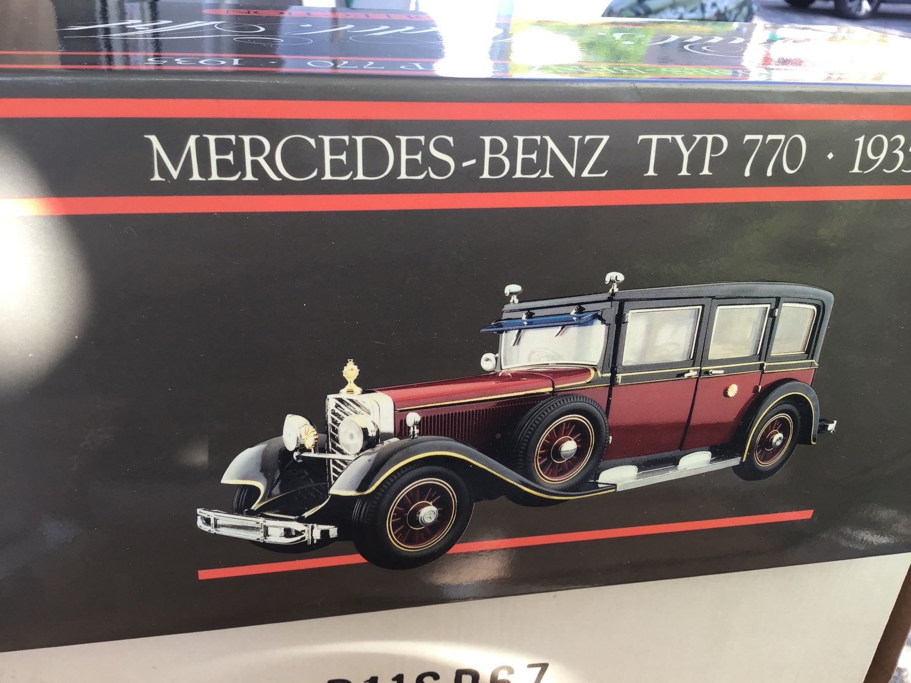 Mercedes-Benz Modellautos: Mercedes-Benz 770, 1938, Grosser, Pullman, 1:24 – Neu und originalverpackt aus Männedorf von Modelle-aller-Art 4