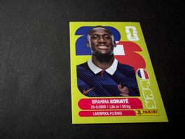Panini FIFA Fussball WM 2026 Sticker Ibrahima Konaté FRA 6