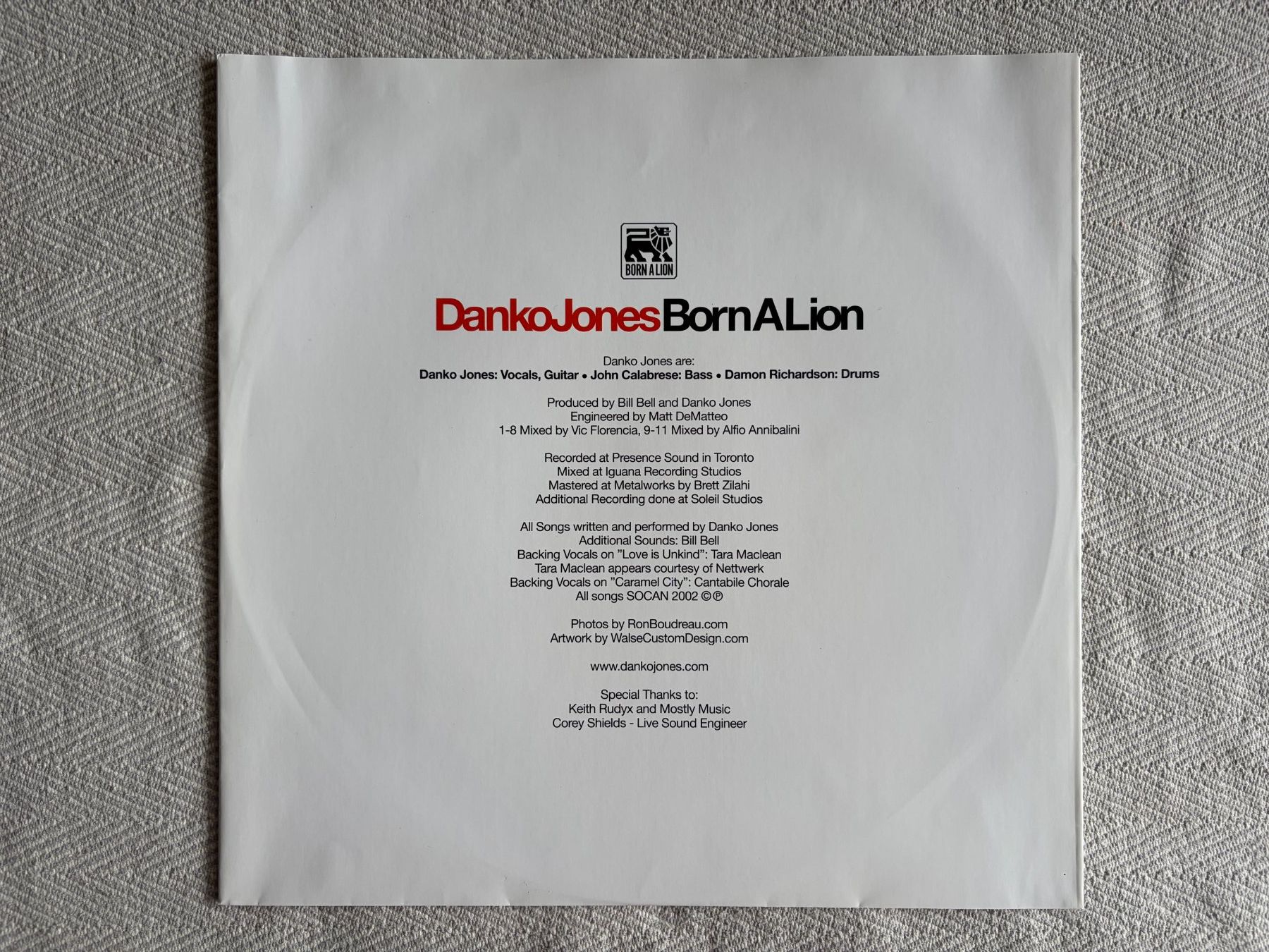 Dischi in vinile: DANKO JONES - Born A Lion - Vinyl – Usato da Aarberg venduto da umearocks 4