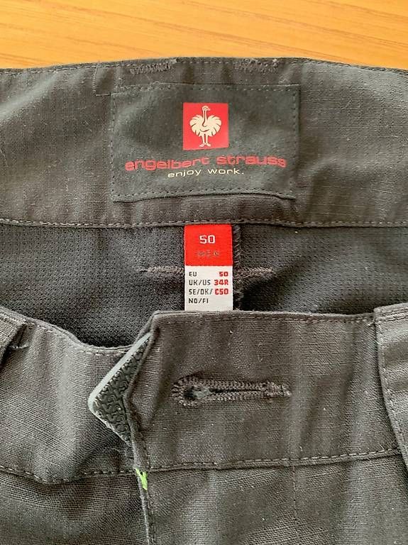 Pantaloni: Arbeitshose Engelbert Strauss Gr. 50 – Usato da Hirschthal venduto da fam_zd6m 2