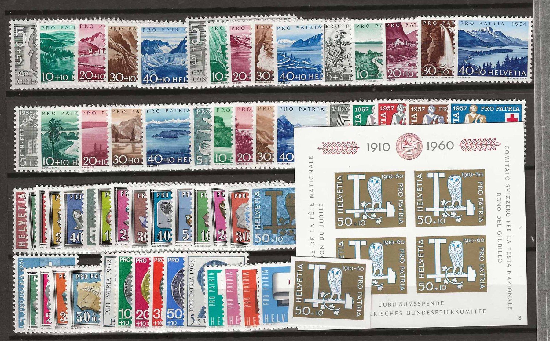 Tous les timbres: PP136 - Pro Patria 1936-1963 ** – D'occasion à Trélex par Phil_Albert 1