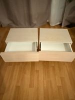 2er Set Nachttische aus hellem Holz, Top Zustand!