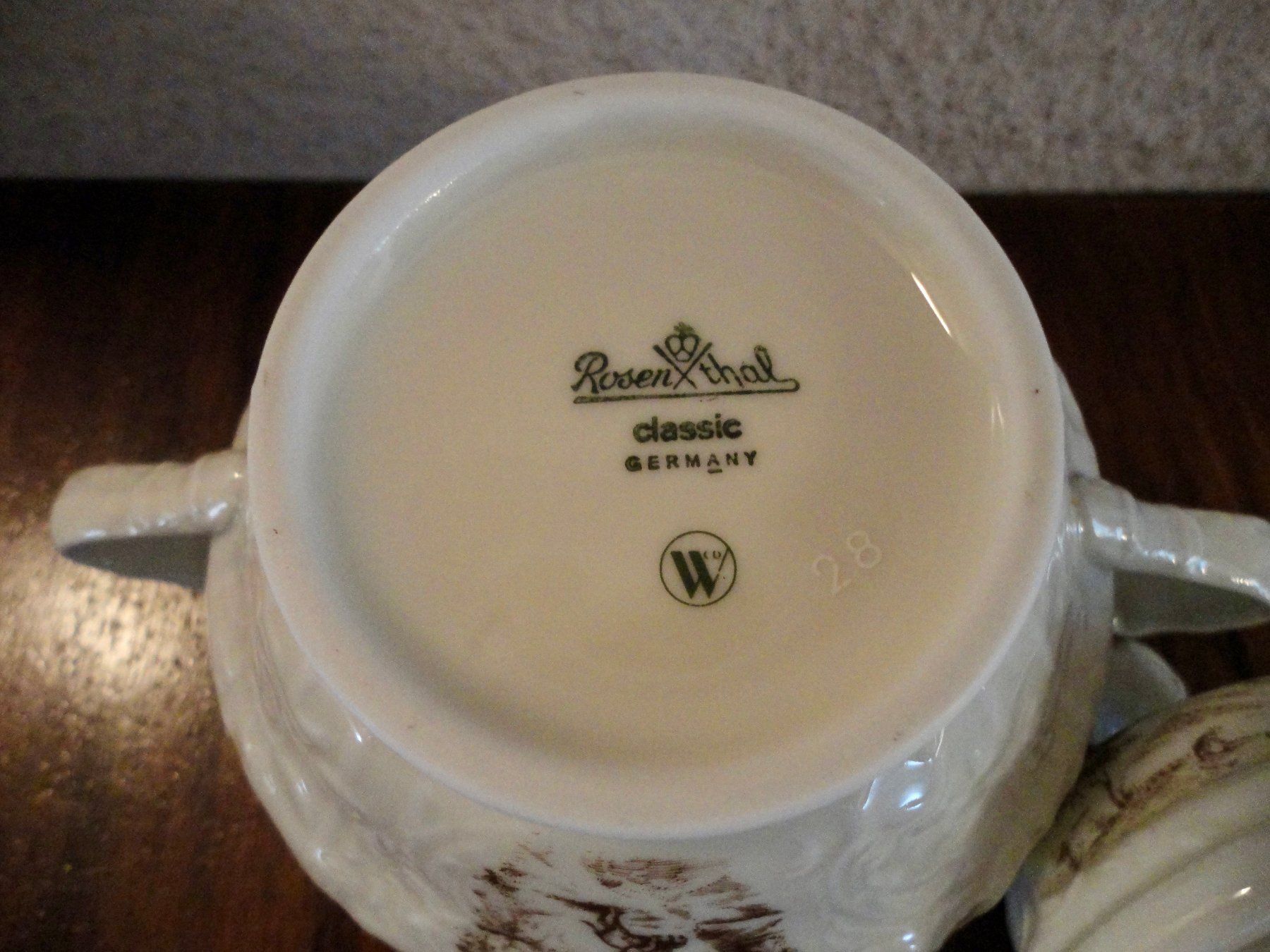 Rosenthal Zuccheriere: Rosenthal Zuckerdose – Usato da wädenswil venduto da niki20 4