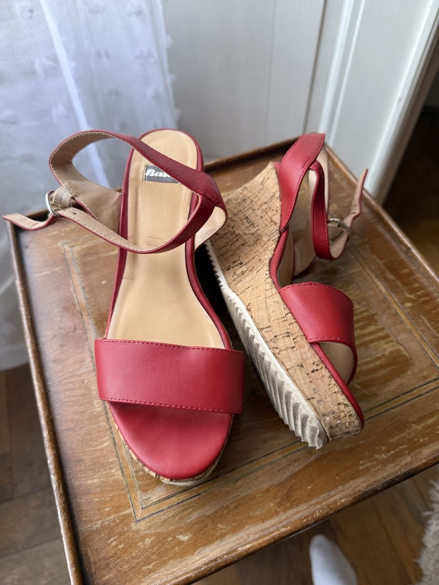 Scarpe da donna: Sandale compensées  – Usato da Genève venduto da val_7zbb 1