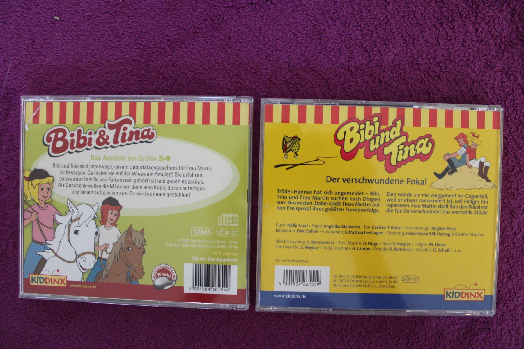 CDs: 6 - Bibi & Tina - Hörspiel - CD´s – Gebraucht aus Müllheim Dorf von Seeeule01 6