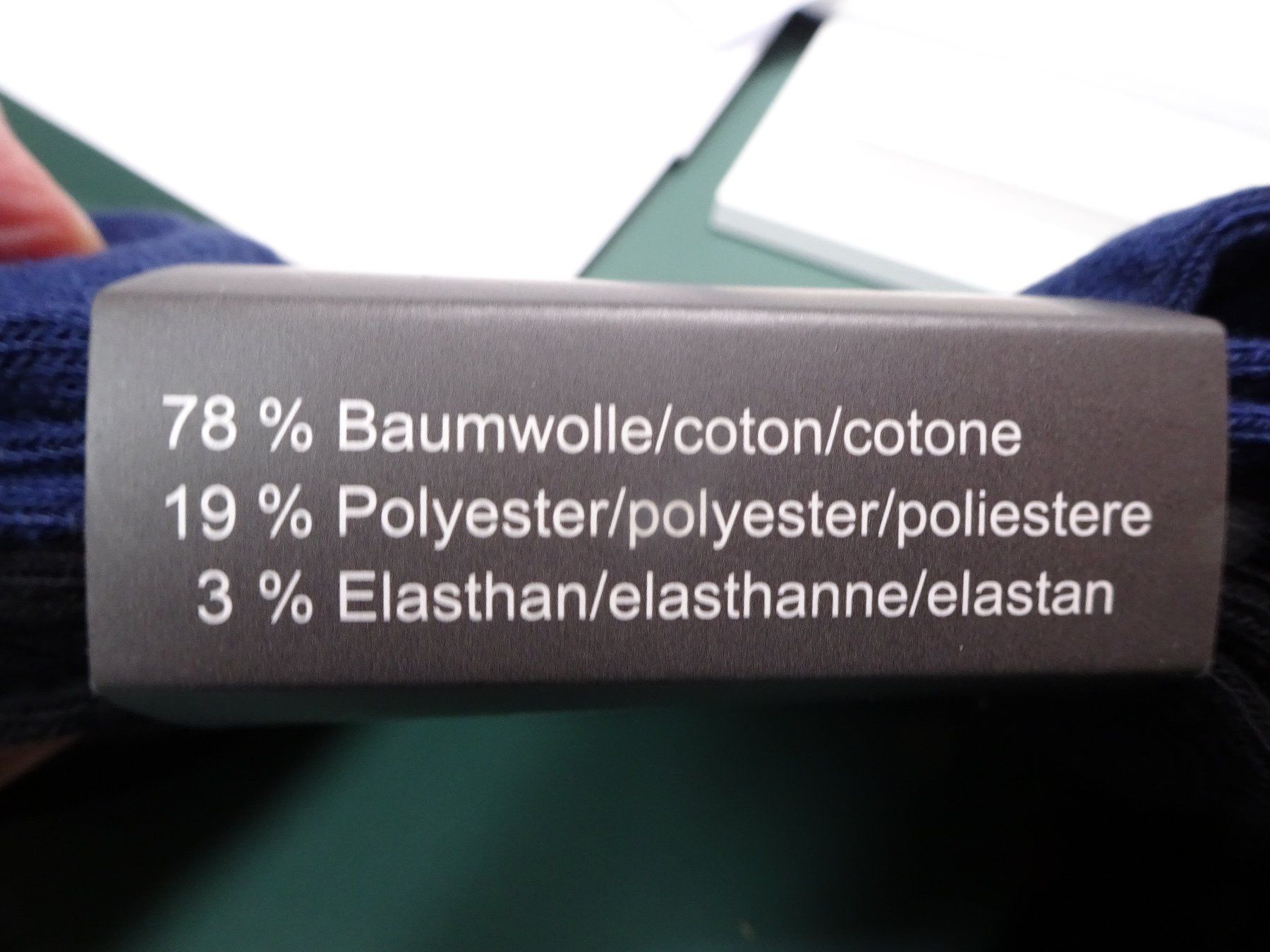 Socken: Söckli, 2 schwarz, 2 blau Manor – Neu (gemäss Beschreibung) aus Grüt (Gossau ZH) von spitzig 5